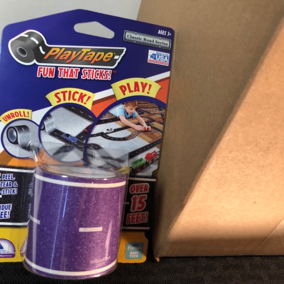 FULL CASE LOT!(12) InRoad Play Tape Purple Road 2" x 15 feet ea. For Hot Wheels - Picture 9 of 11